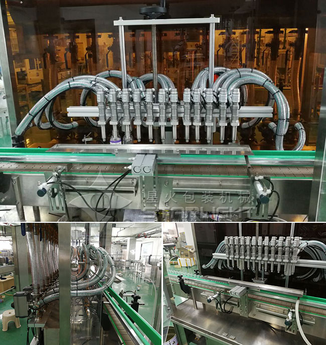 全自動酵素灌裝生產線細節展示