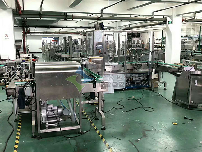 人參粉灌裝機整機展示